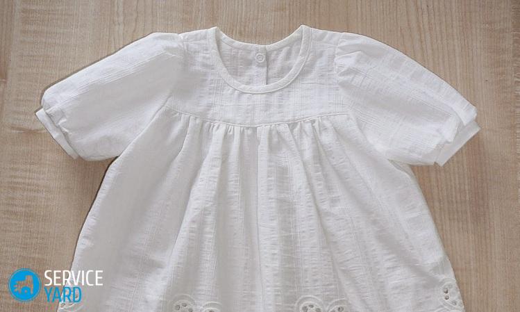 Платье для девочки на крещение своими руками