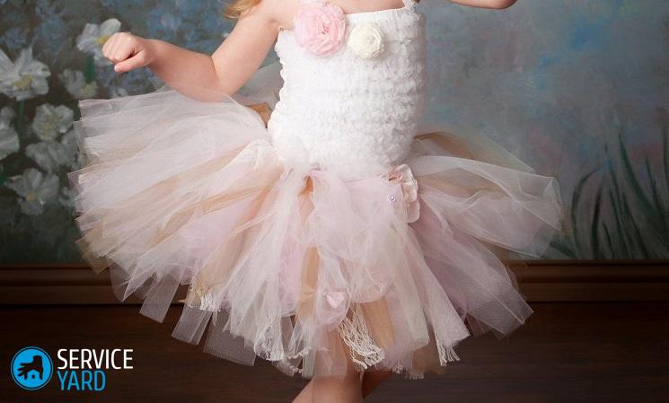 Платье из фатина своими руками