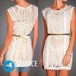 Платье из кружева своими руками