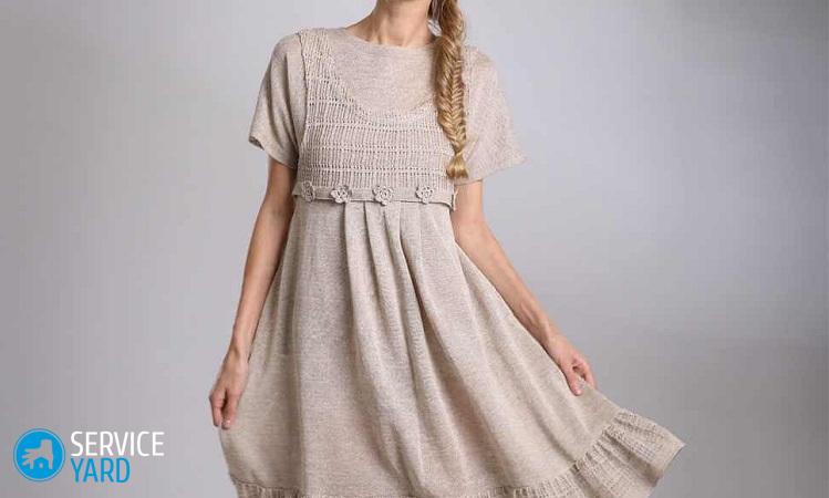 Платье из льна сшить своими руками