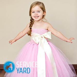 Платье на выпускной в детский сад своими руками