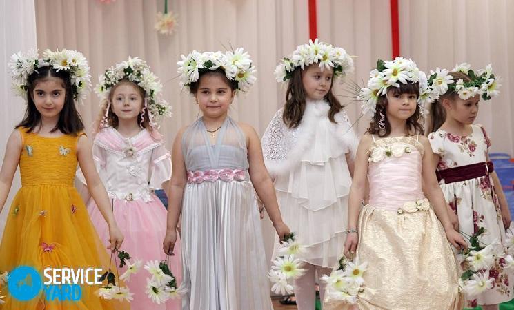 Платье на выпускной в детский сад своими руками