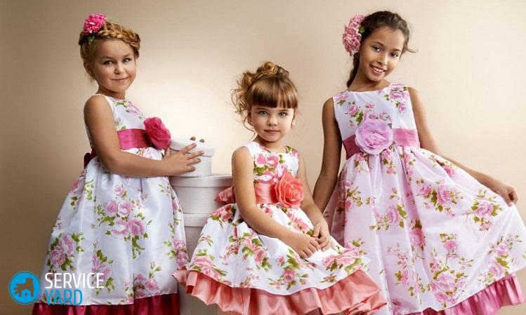 Платье на выпускной в детский сад своими руками