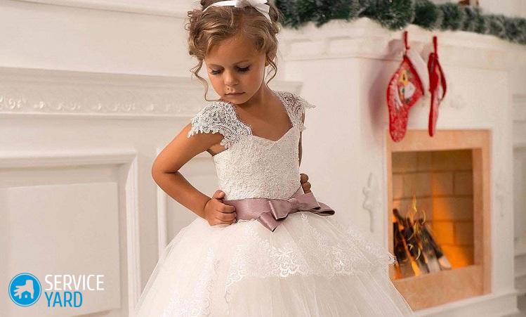 Платье на выпускной в детский сад своими руками