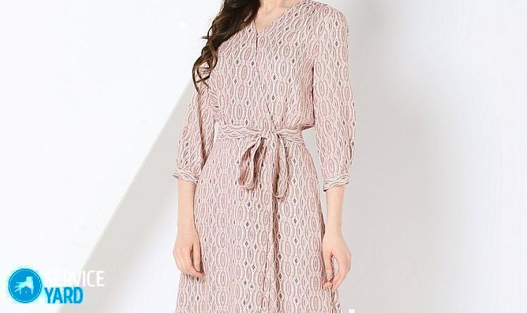 Платье с запахом