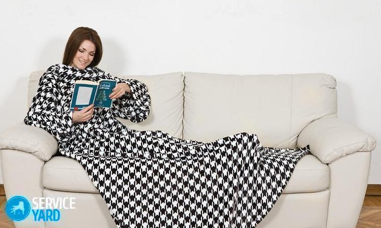 Плед из флиса своими руками