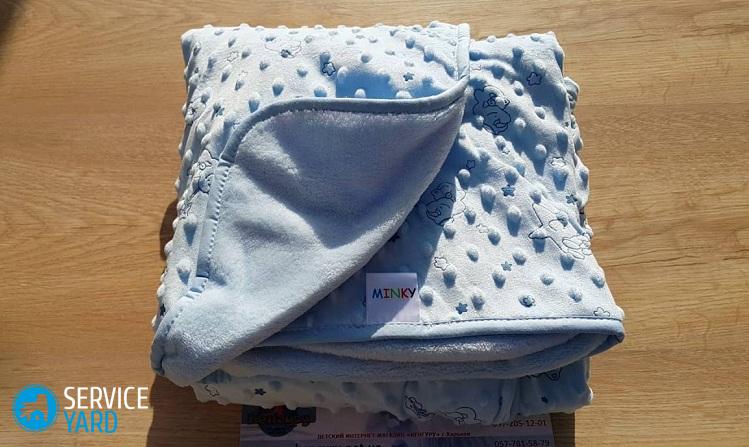 Плед из флиса своими руками