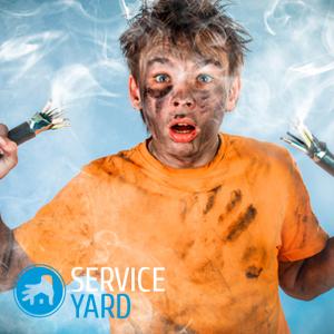 Почему бьет током от всего?