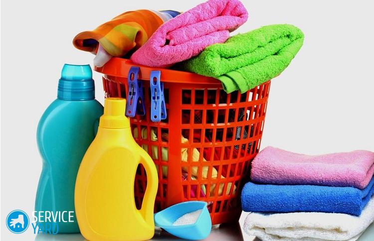 Почему полотенца после стирки в автомате жесткие?