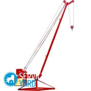 Подъемный кран своими руками