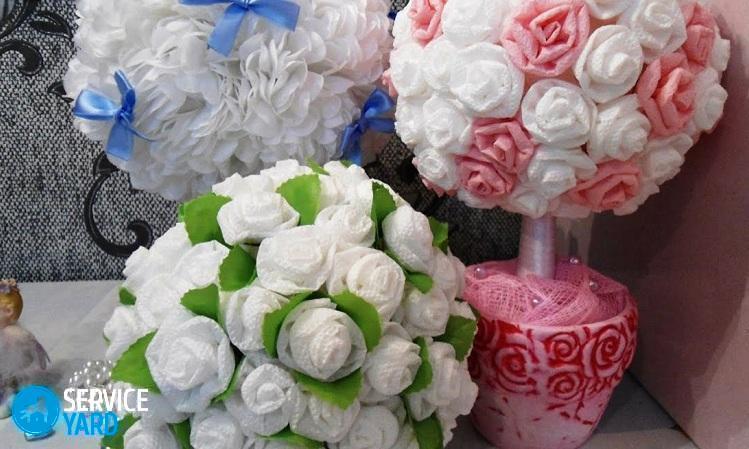 Поделки из салфеток своими руками