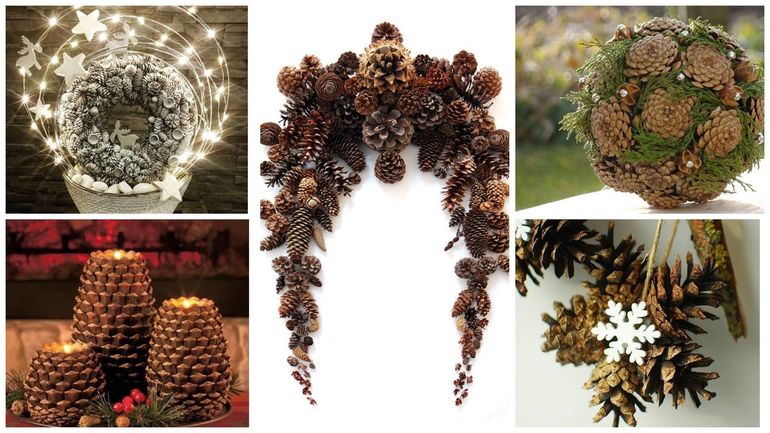 Поделки из шишек своими руками: самые интересные варианты