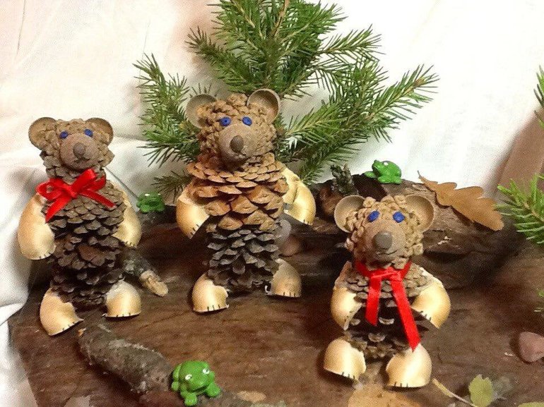 Поделки из шишек своими руками: самые интересные варианты Поделки из шишек своими руками: самые интересные варианты