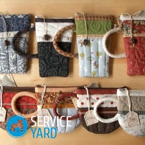 Поделки из ткани своими руками для кухни