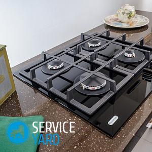 Подключение газовой варочной панели