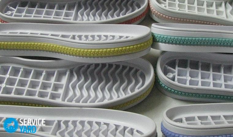 Подошва для вязаной обуви своими руками