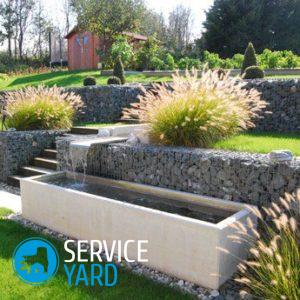 Подпорная стенка своими руками