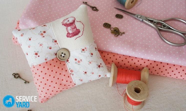 Подушка для иголок своими руками