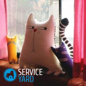 Подушка-кот своими руками — выкройки