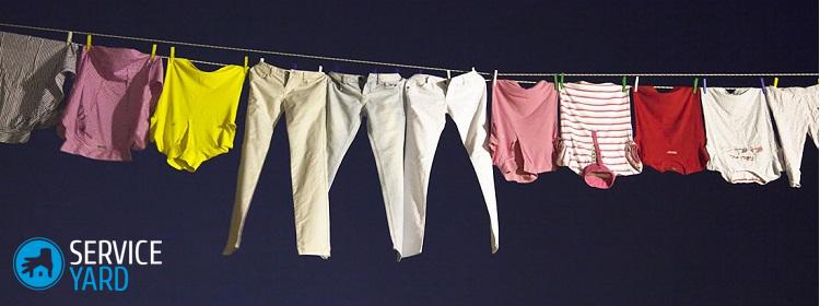 Покрасилась при стирке одежда ? как отстирать белую вещь