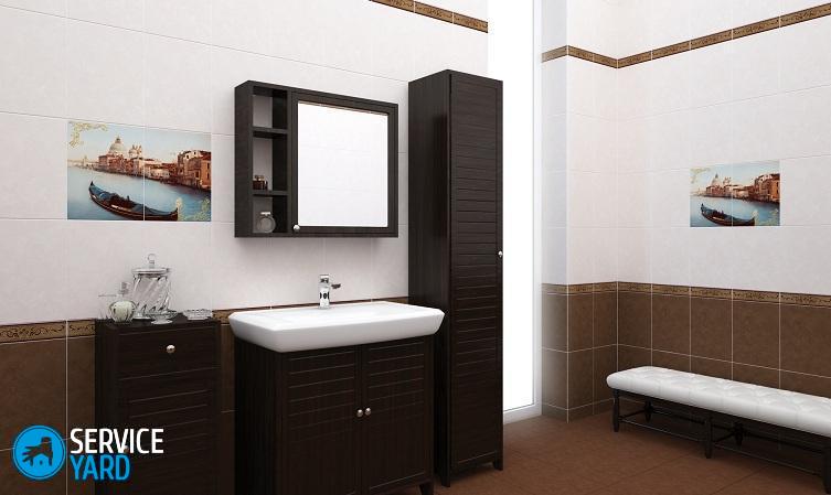 Покраска керамической плитки в ванной