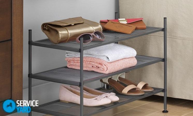 Полка для обуви своими руками