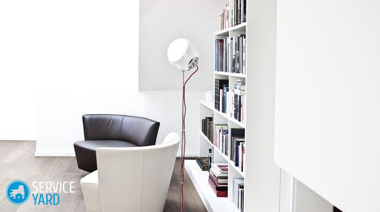 Полки из гипсокартона на стене