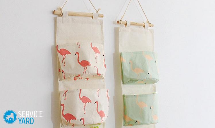 Полки из ткани своими руками