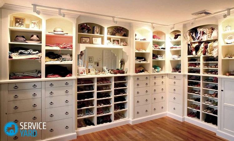 Полки в гардеробную своими руками