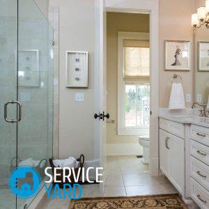 Порог в ванной комнате — как сделать?