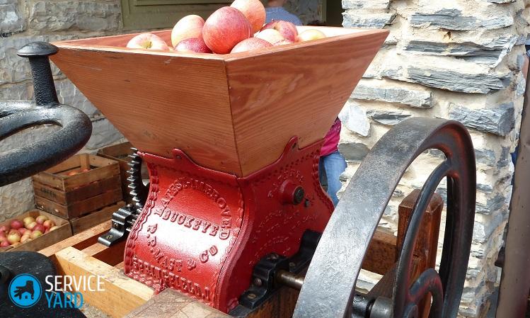 Пресс для яблок своими руками