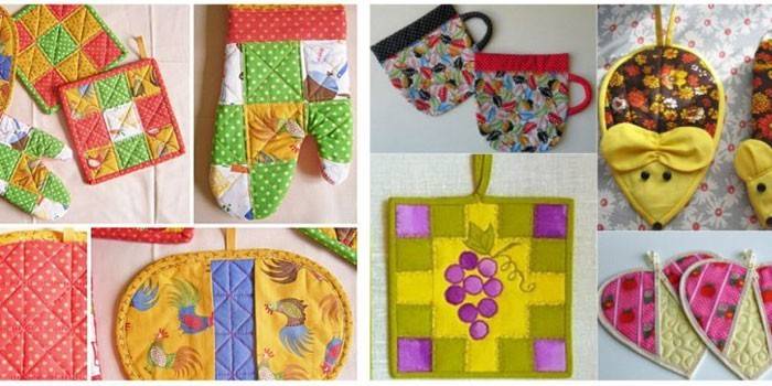 Прихватки для кухні своїми руками