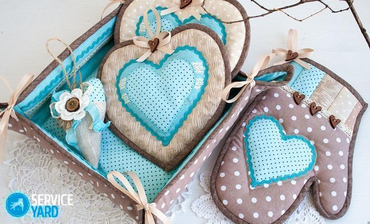 Прихватки своими руками из ткани с выкройками