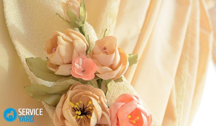 Прихваты для штор своими руками