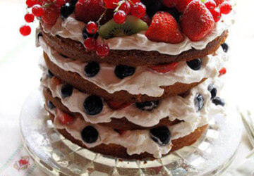 Прикраса тортів ягодами і фруктами: Фото, Відео
