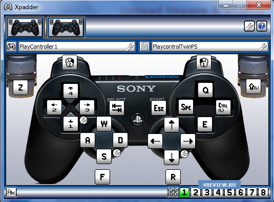 Програма для джойстика на комп’ютер