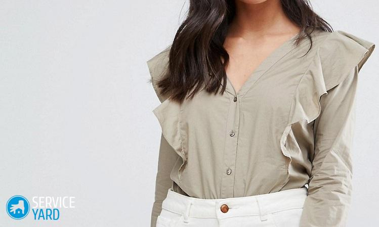 Простая выкройка блузки