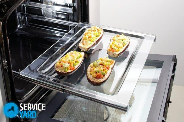 Противень стеклянный