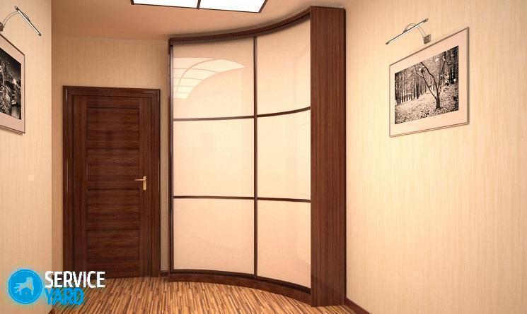 Радиусный шкаф-купе своими руками