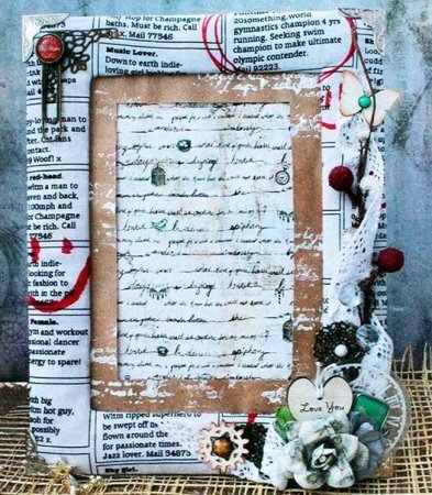 Рамка для фото своїми руками.