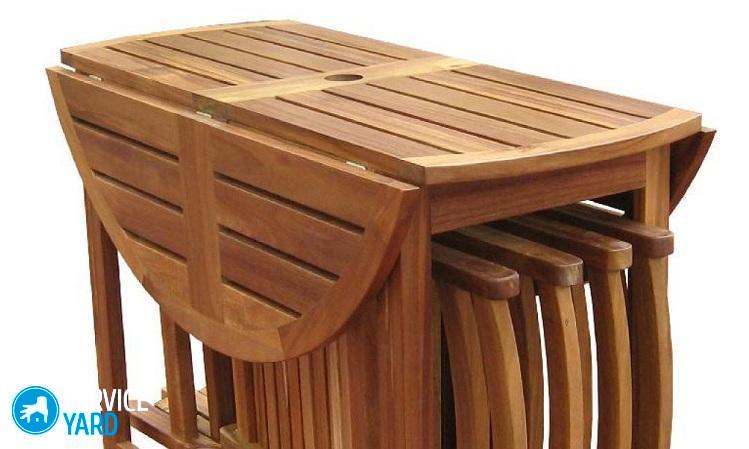 Раскладной стол своими руками