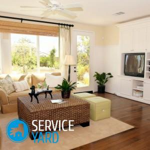 Расстановка мебели в гостиной