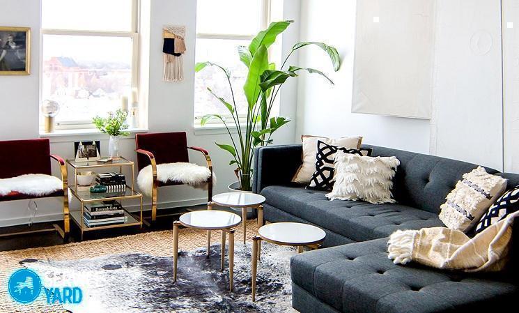 Расстановка мебели в гостиной