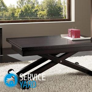 Раздвижной стол своими руками