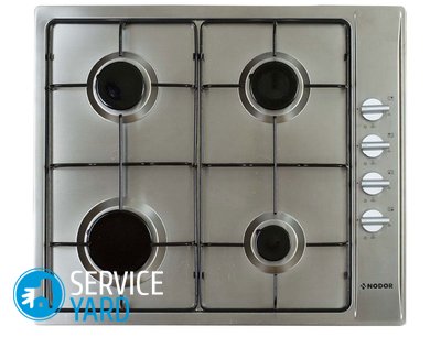 Размеры газовых варочных панелей