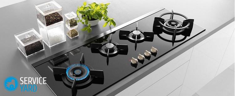 Размеры газовых варочных панелей