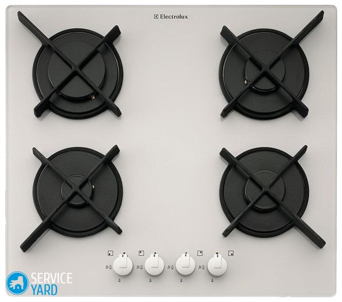 Размеры газовых варочных панелей