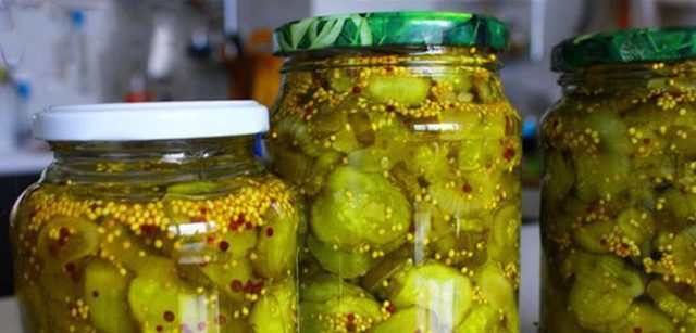 Рецепти огірків з гірчицею на зиму: часточками, різані, мариновані, консервовані, салати, соління