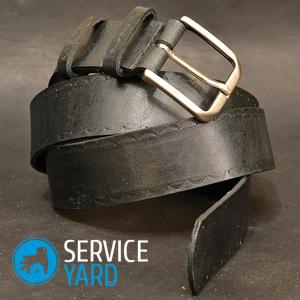 Ремень из кожи своими руками