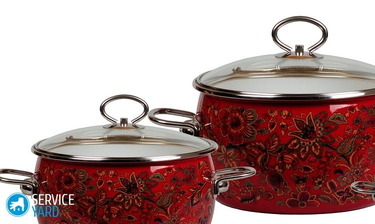 Ремонт эмалированной кастрюли